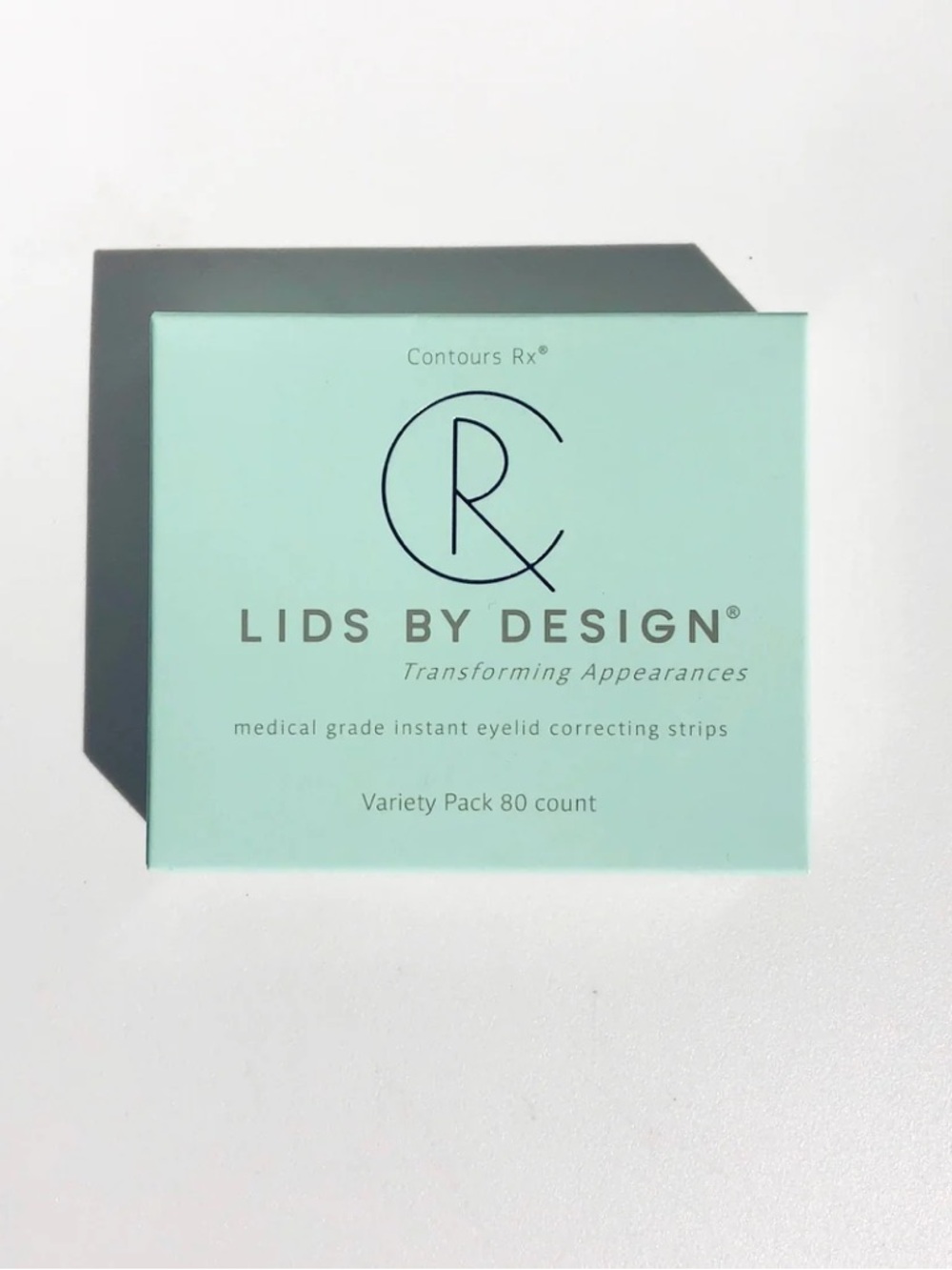 Contours RX Lids by Design Transparent Eyelid Lift Strips 5mm, 80ct